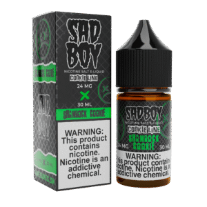 SADBOY Nicotine Salt E-Liquid Cookie Line